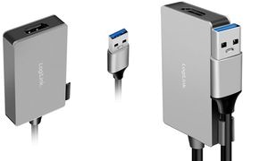 LogiLink USB 3.0 - HDMI Video Adapter, grau