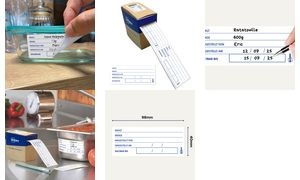 AVERY HACCP Lebensmittel-Etiketten, 98 x 40 mm, weiß