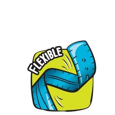 Maped Flachlineal Flex, 200 mm, aus Kunststoff, flexibel