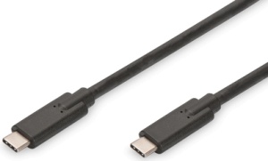 DIGITUS USB 3.1 Anschlusskabel, USB-C - USB-C Stecker, 1,0 m