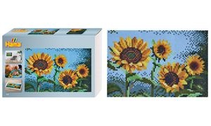 Hama Bügelperlen midi Art "Sonnenblumen", Geschenkpackung