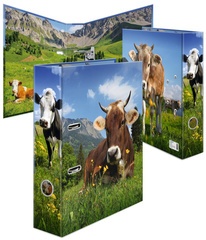 HERMA Motivordner "Almkuh", DIN A4