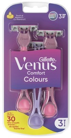 Gillette Venus Einweg-Rasierer Colours, 3er Pack