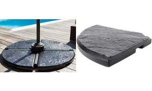 EDA Beton-Ballast für Pendelschirm, 18 kg, dunkelgrau