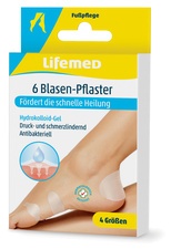 Lifemed Blasen-Pflaster, transparent, 6er