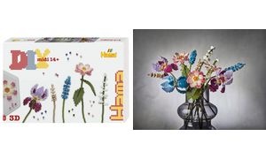 Hama Bügelperlen midi Art "Blumenstrauß", Geschenkpackung