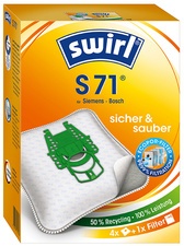 swirl Staubsaugerbeutel S 71, mit MicroporPlus-Filter