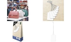 kangaro Warenanhänger, 45 x 65 mm, weiß, 250 Stück