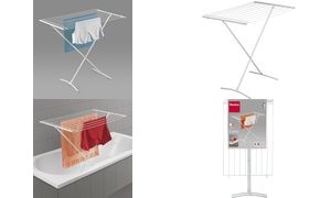 metaltex Wäschetrockner Como, Trockenlänge: 8 m, weiß