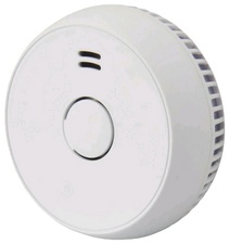 uniTEC Rauchmelder CE, weiß, Alarmsignal: ca. 85 dB