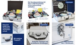 magnetoplan Moderationskoffer "Kompakt", gefüllt