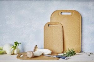 GastroMax Schneidebrett BIO, 350 x 250 mm, holzfarbig