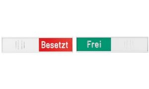 FRANKEN Hinweisschild "Frei-Besetzt", (B)102 x (H)27,4 mm