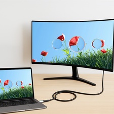 LogiLink USB 3.2 Kabel mit LED, USB-C - USB-C Stecker, 1,5 m