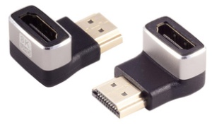 shiverpeaks BASIC-S HDMI-A Adapter, 90 Grad Winkel unten