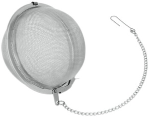 metaltex Tee- und Gewürzkugel, Durchmesser: 75 mm, mit Kette