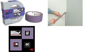 3M Malerabdeckband 2071, 30 mm x 50 m, violett