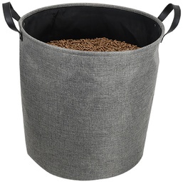 EDA Pellet-Tasche aus Filz, 60 Liter, dunkelgrau
