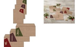 sigel Weihnachts-Motiv-Papier "Cut-out style", A4