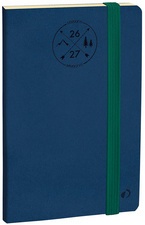 QUO VADIS Agenda Horizontal 15 SD, 2026/2027, bleu denim