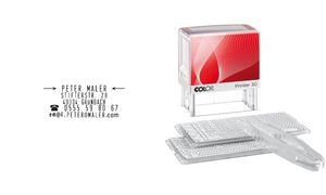 COLOP Textstempelautomat "D-I-Y Sets" Printer 30/2 Set
