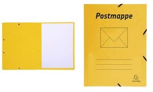 EXACOMPTA Postmappe, DIN A4, Karton, gelb