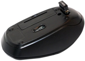 LogiLink Optische Mini Notebook Maus, kabellos, schwarz