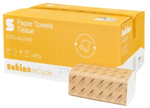 satino by wepa Handtuchpapier HiCycle, 250 x 320 mm, weiß