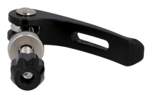 FISCHER Fahrrad-Sattelschnellspanner, schwarz