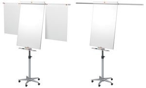 nobo Flipchart Mobil Stahl Nano Clean, magnethaftend, weiß