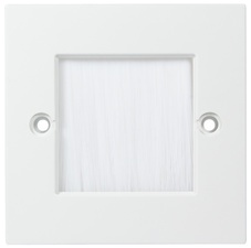LogiLink Unterputzdose für Kabeleinführung, 80 x 80 mm