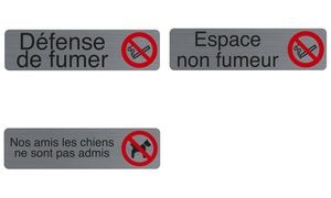 EXACOMPTA Hinweisschild "Espace non fumeurs"