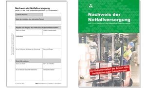 RNK Verlag Block "Nachweis der Notfallversorgung", DIN A5
