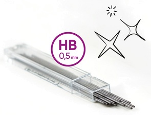 Kores Druckbleistift-Mine "M Grafitos", 0,5 mm, HB