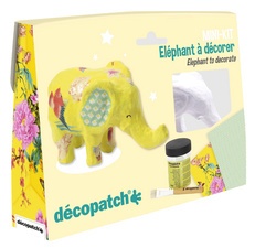 décopatch Pappmaché-Set "Elefant", 5-teilig