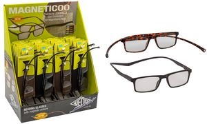 WEDO Lesebrille MAGNETICOO mit Magnetverschluss, Display