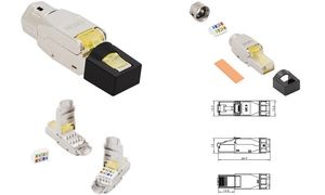 LogiLink RJ45-Steckverbinder, Kat.8.1, geschirmt