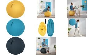 LEITZ Sitzball Ergo Cosy, Durchmesser: 650 mm, gelb