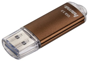 hama USB 3.0 Speicherstick FlashPen "Laeta", 128 GB, braun