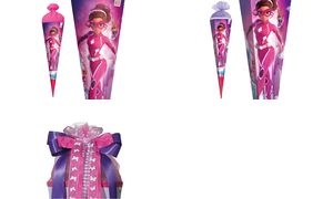 ROTH Schultüte "Agentin Laura", eckig, 850 mm, Folie