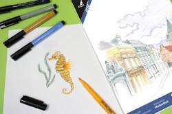 kangaro Künstlerblock / Markerblock, DIN A3, 50 Blatt