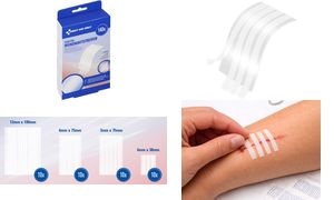 FIRST AID ONLY Wundnahtstreifen steril, weiß, 140er Blister