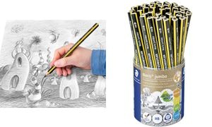 STAEDTLER Bleistift Noris jumbo, Härtegrad: HB, 48er Köcher