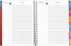 EXACOMPTA Cahier de textes Holographik