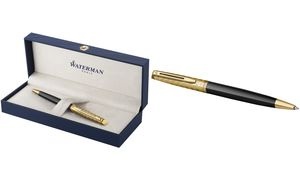 WATERMAN Drehkugelschreiber Hémisphère Opera, Schwarz G.C.
