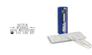 COLOP Taschenstempel "D-I-Y Sets" Pocket Stamp Plus 20 Set