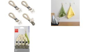 metaltex Tücherclips "Schmetterling", 4er Set
