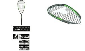 TALBOT torro Squashschläger Pro 6000, schwarz / grün