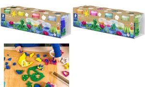 STAEDTLER Spielknete-Set Noris, 4 Sonderfarben