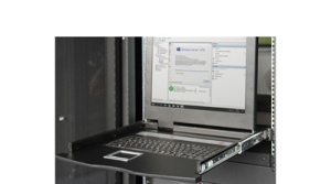 DIGITUS 19" Modulare Konsole mit KVM-Switch, 1-Port